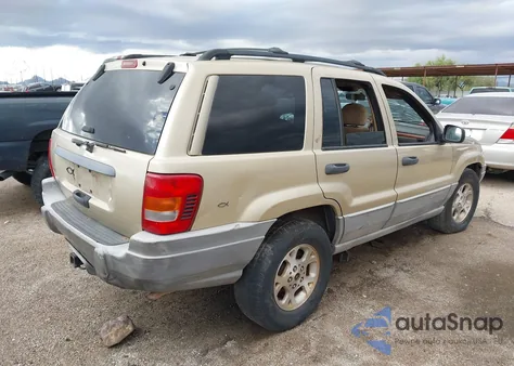 1999 Jeep Grand Cherokee Laredo из США, поврежденный, VIN 1J4G258S5XC601631